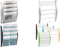 Actual product image Helit Wall brochure holder (DIN A3 landscape)
