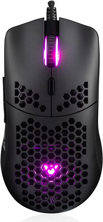 Actual product image Modecom VOLCANO SHINOBI 3327 Mouse right USB Type-A Optical 6200 DPI (Cable)