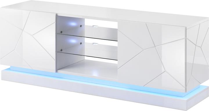 Actual product image Cama QIU 160 TV Stand & Entertainment Center 4 Shelves
