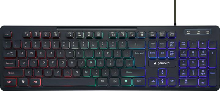 Produktbild Gembird KB-UML-02 Tastatur USB US Englisch (US, Kabelgebunden)