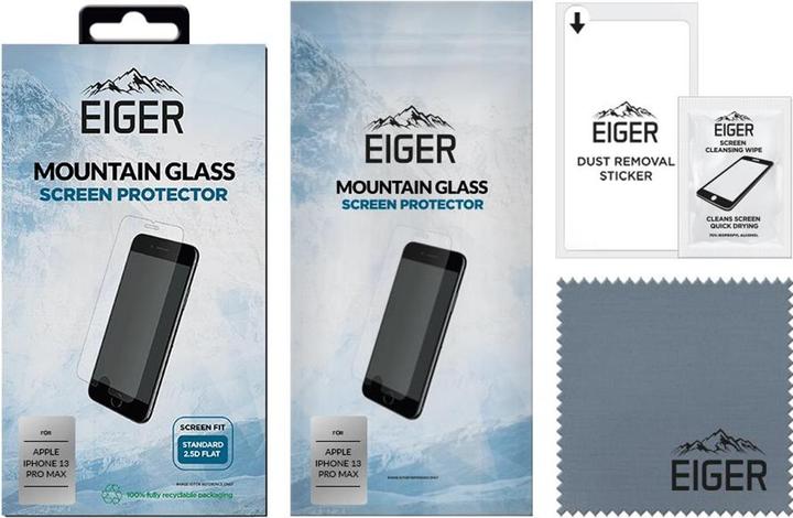 Produktbild Eiger Mountain Glass (1 Stück, Apple iPhone 13 Pro Max, Apple iPhone 14 Plus)