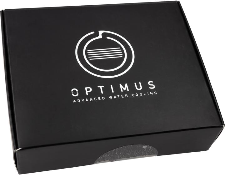 Actual product image Optimus Foundation CPU block - Intel LGA 1700, silver / nickel