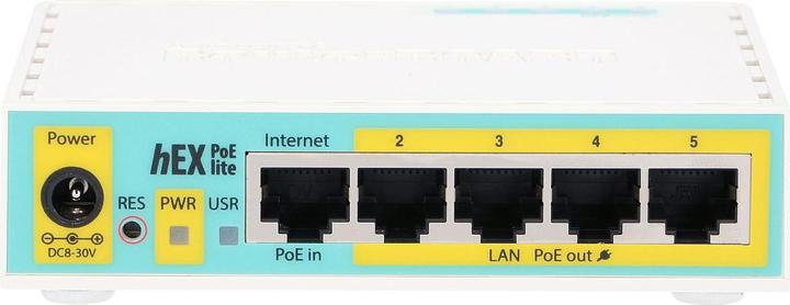 Produktbild MikroTik VPN-Router hEX PoE lite RB750UPR2