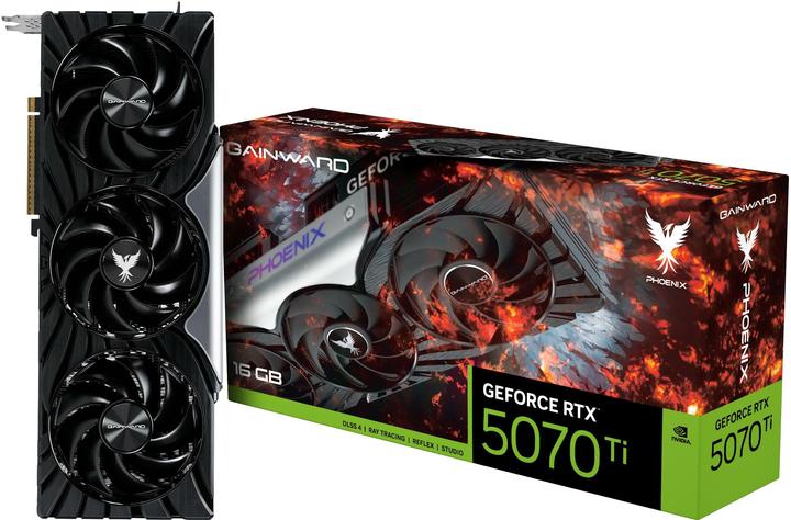 Actual product image Gainward RTX5070Ti Phoenix V1 16GB GDDR7 HDMI 3xDP (16 GB)