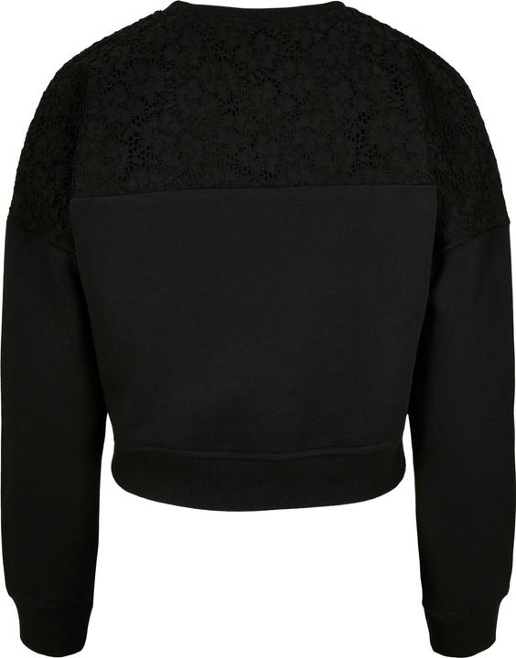 Produktbild Urban Classics Ladies Short Oversized Lace Inset Crew (5XL)