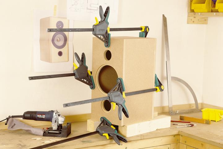 Produktbild wolfcraft wolfcraft 1 EHZ - Einhandzwinge PRO 100/700mm (700 mm)