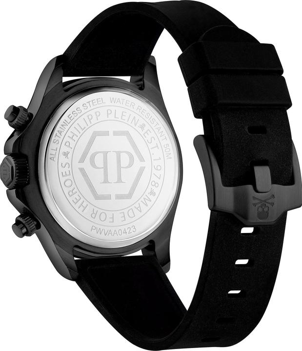 Immagine prodotto Philipp Plein PWVAA0423 Street Couture Cronografo Uomo 43mm 5ATM (Orologio da polso analogico, 43 mm)