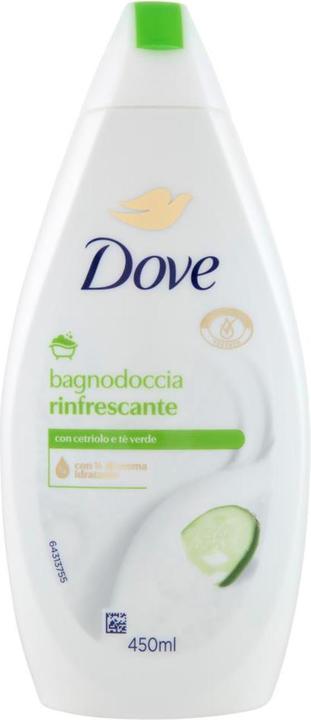 Actual product image Dove Refreshing Shower Gel With Cucumber And Green Tea 450 Ml (450 ml)