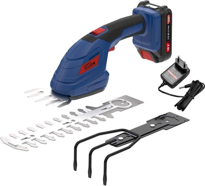 Produktbild Güde Akku-Heckenschere Gude GPS 18-201-05, 18 V, 2,0 Ah (Akkubetrieb)