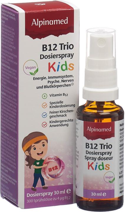 Actual product image Alpinamed B12 Trio Kids Dosage Spray (1 Piece, Spray, 100 g)