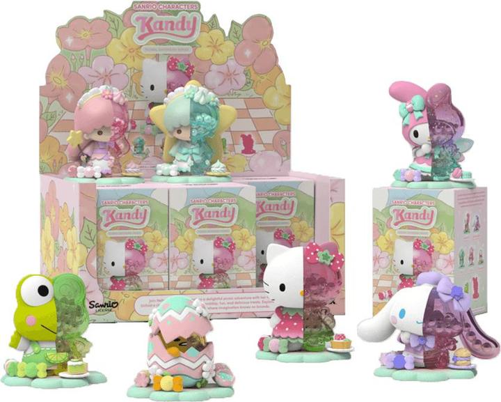 Image du produit Mighty Jaxx Sanrio Floral Daydream Series Kandy 4 inch Vinyl Figure Blind Box Display (6)