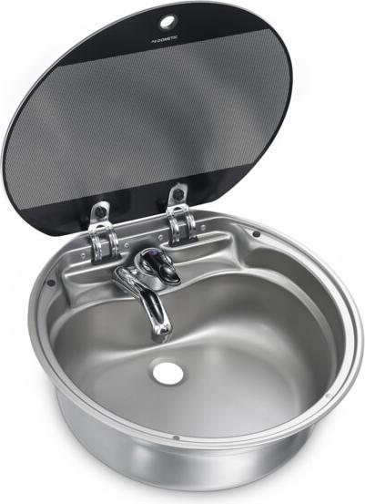 Productafbeelding Dometic SNG 420 spoelbak, ø 42 cm (Aanrecht, 14.80 cm, 42 cm)