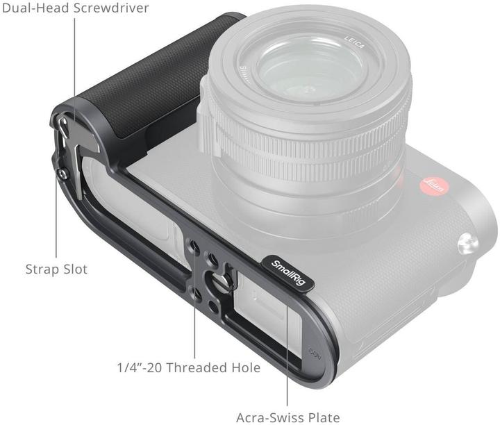 Produktbild SmallRig L-Shape Mount Plate with Handle for Leica Q3 4568 (Griff)