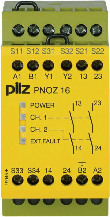 Image du produit Pilz Bouton d'arrêt d'urgence