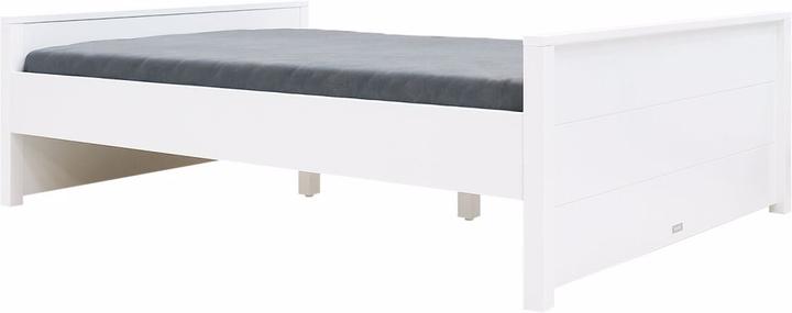 Produktbild Bopita Bobby Bett mit niedriges Kopfteil 140 x 200 Weiss