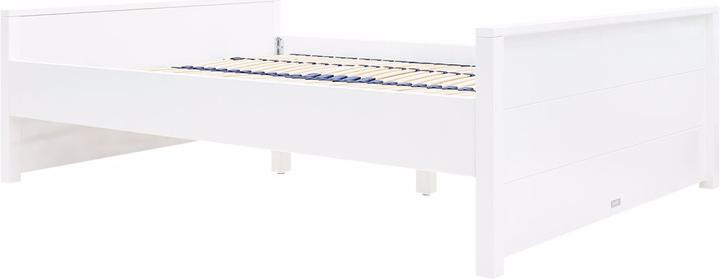 Produktbild Bopita Bobby Bett mit niedriges Kopfteil 140 x 200 Weiss