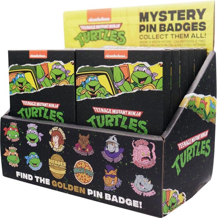 Actual product image Fanattik Teenage Mutant Ninja Turtles World Pin Badge Display (12)