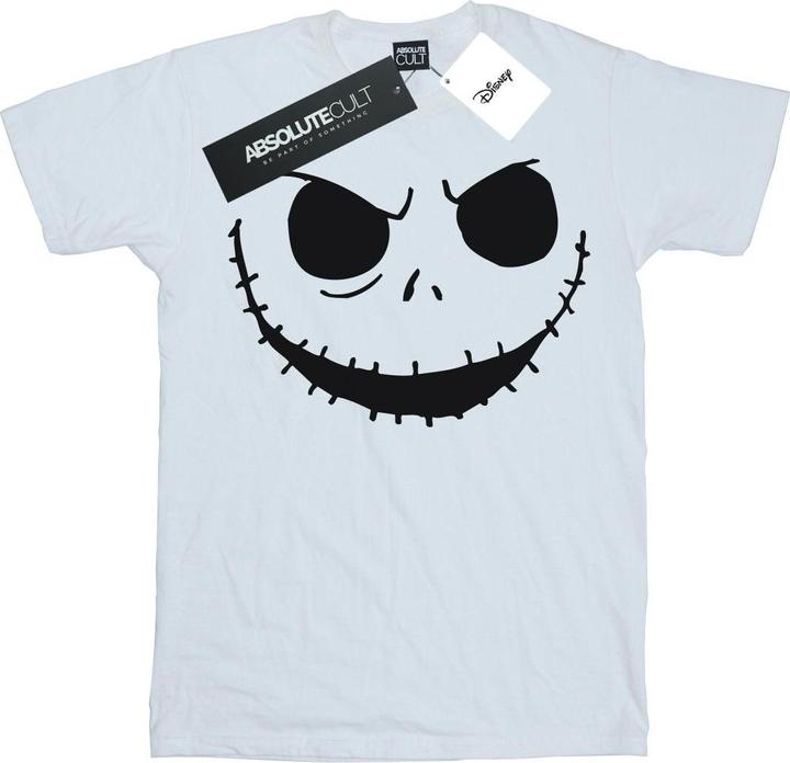 Disney Nightmare Before Christmas Jack's Face Bold TShirt (4XL)