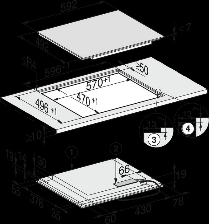 Produktbild Miele KM 7404 FX