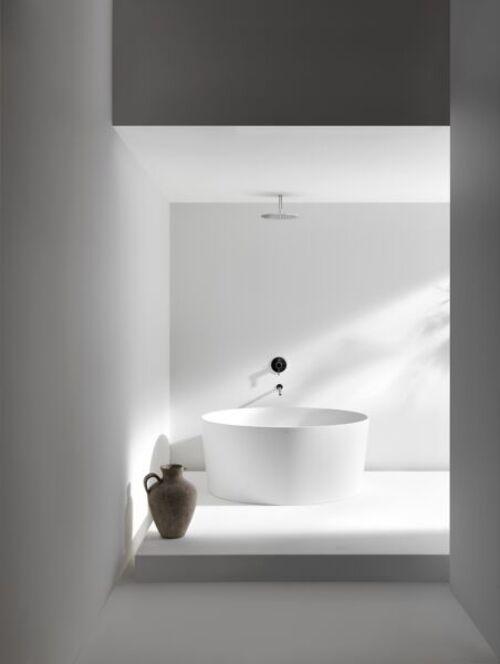 Produktbild Laufen Badewanne VAL 1300x1300mm, rund, freistehend weiss (460 l, 130 cm, 130 cm)
