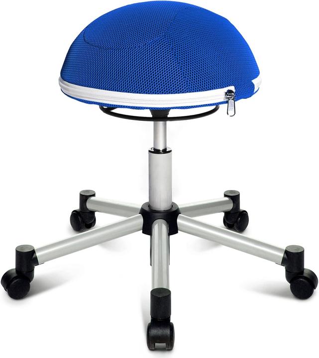 Immagine prodotto Topstar Sgabello fitness "Sitness Half Ball", blu Altezza della seduta: 530