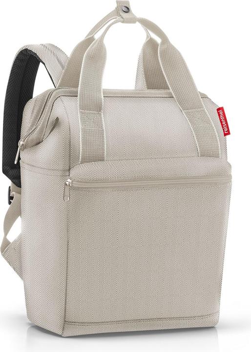 Produktbild reisenthel Rucksack Allrounder R Herringbone Sand (12 l)