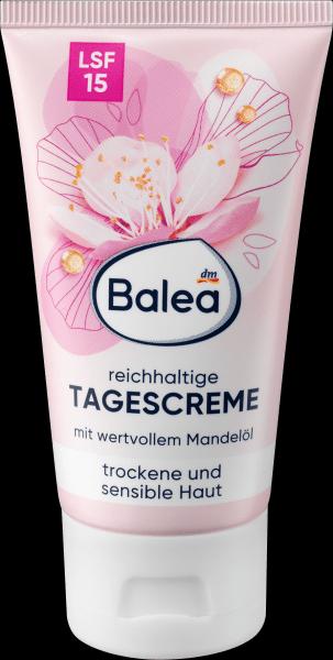 Actual product image dm Balea Day Cream Rich SPF15 (50 ml, Day cream, SPF 15)