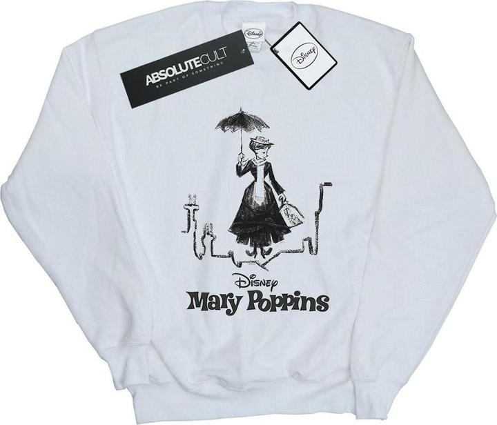 Disney Mary Poppins Rooftop Landing Sweatshirt (L)