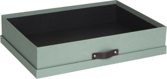 Box linen cover Sverker Soft Teal