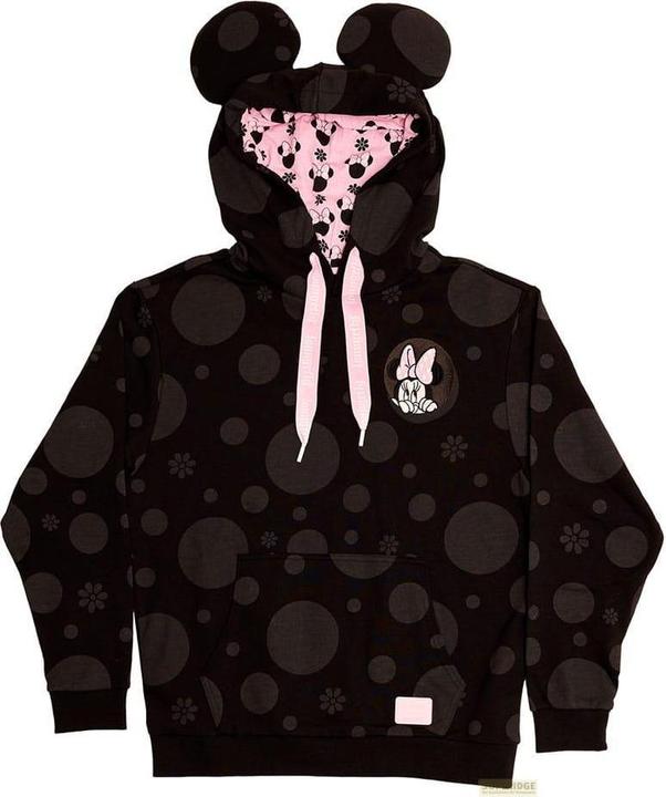 Produktbild Loungefly Disney by Kapuzenpullover Unisex Minnie Rocks the Dots Florals Grösse L (L)