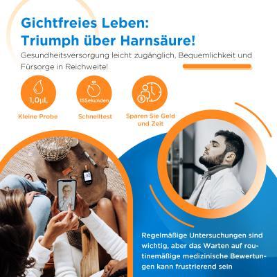 Produktbild Fora 6 Teststreifen - Harnsäure (Teststreifen)