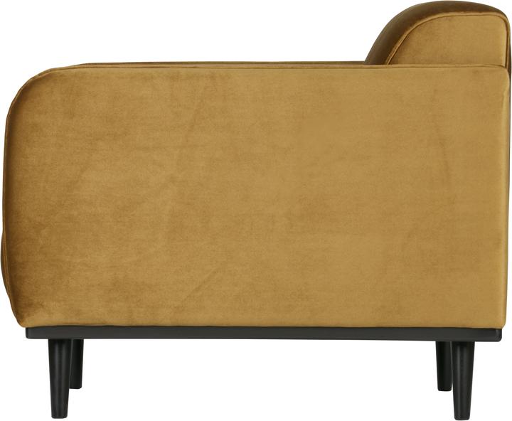 Productafbeelding BePureHome Fauteuil Statement Fluweel Honinggeel