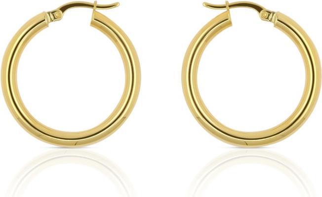 Muau Creolen (Gelbgold)