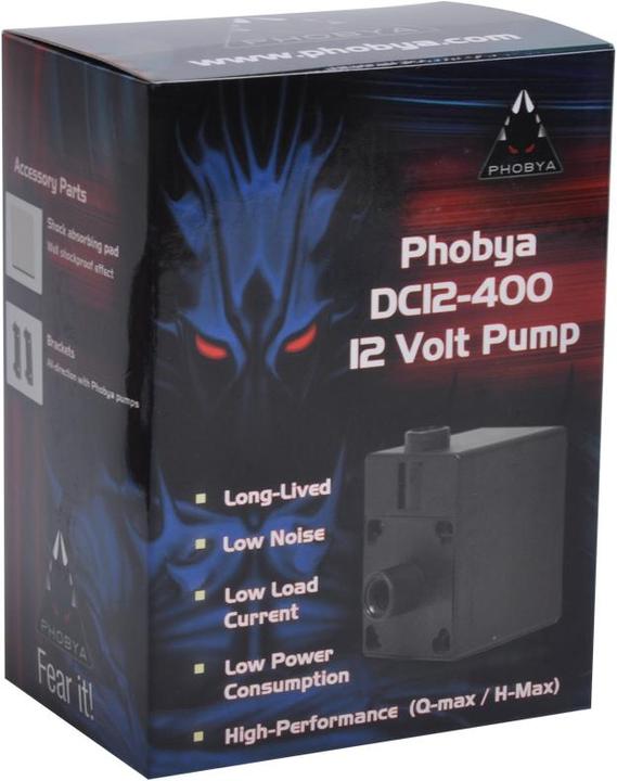 Produktbild Phobya DC12-400 PWM 12Volt Pumpe