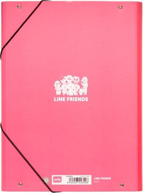 Actual product image Line Friends CONY Bunny A4 Document Folder (24 x 34 cm) (A4)