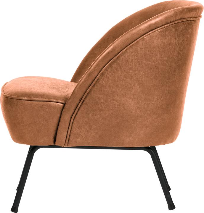 Productafbeelding BePureHome Fauteuil Vogue Leer Cognac
