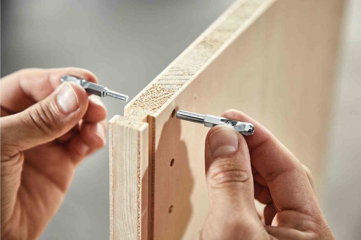 Produktbild Festool Mittelseitenverbinder MSV-LR32 D8/25 (Eckverbinder, 25 Stk.)