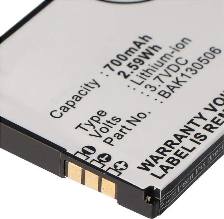 Immagine prodotto AccuCell Batteria AVM Fritz Fon M2 Replica batteria per Fritz! Batteria Fon M2, BAK130506, Fritz!Fon M2