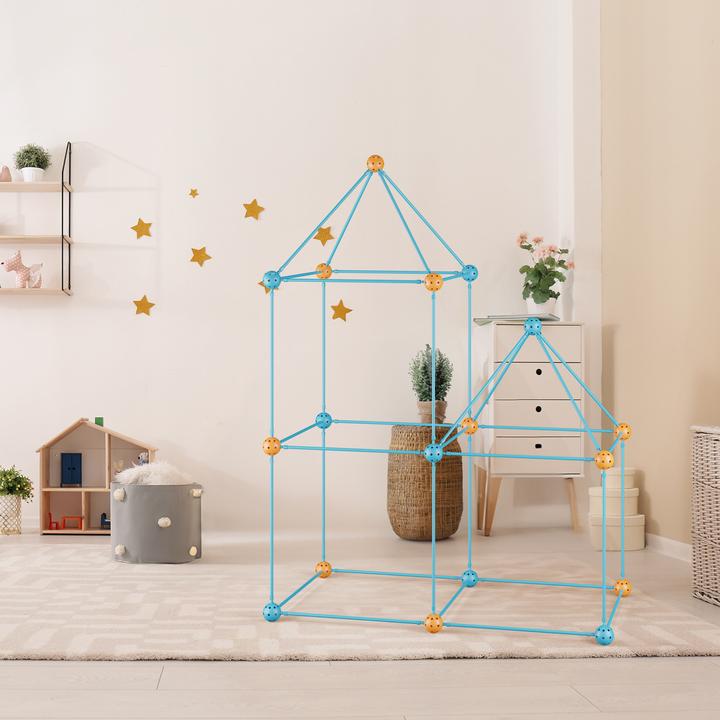 Actual product image Relaxdays 132-piece construction toy set