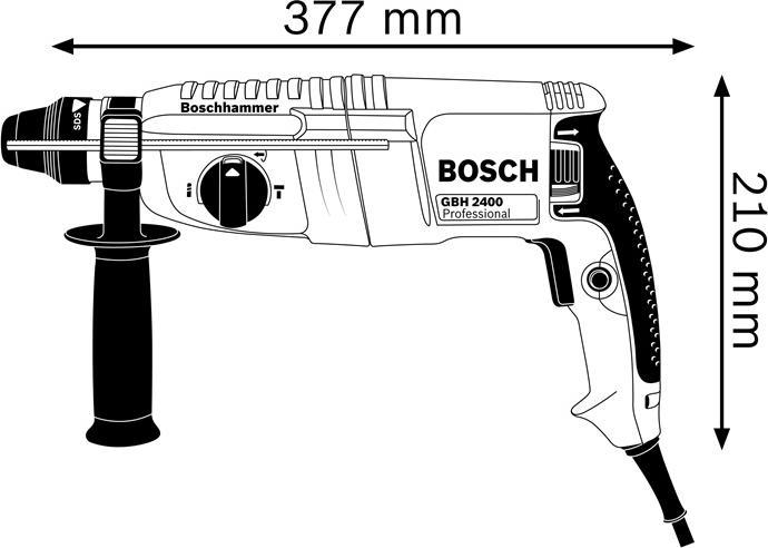 Actual product image Bosch Professional GBH 2-24 DRE (Electrical connection)