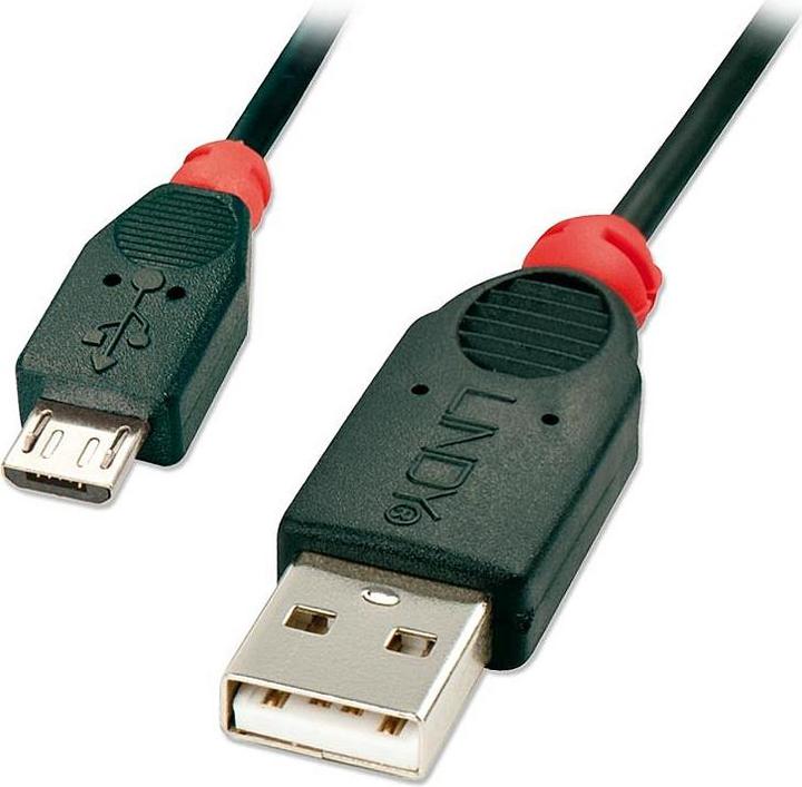 Produktbild Lindy USB 2.0 Kabel (2 m, USB 2.0)