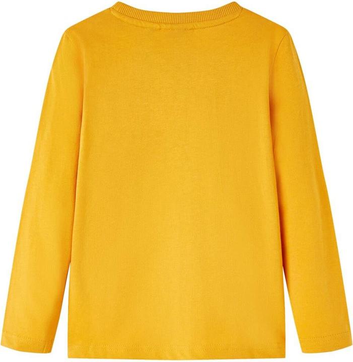 Immagine prodotto VidaXL Camicia da bambino a maniche lunghe color ocra 140,Materiale: 100 (140)