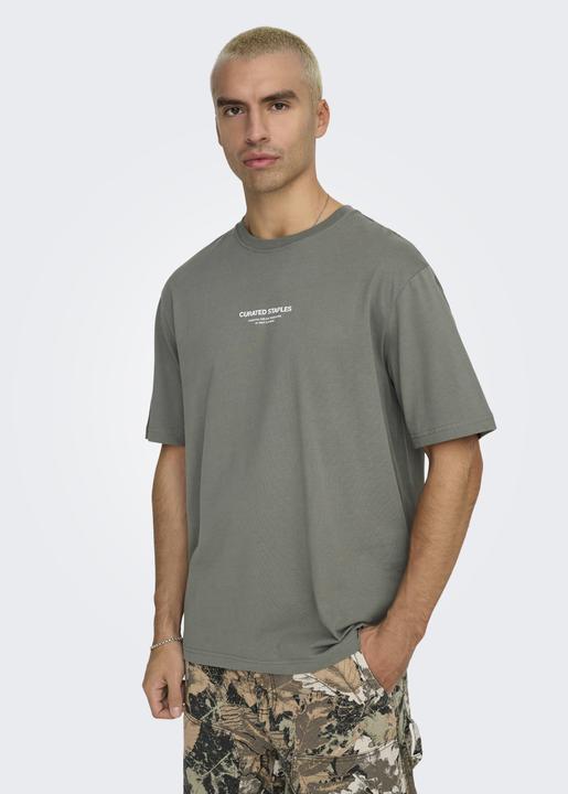 Produktbild Only & Sons Onscurated Rlx Print Ss Tee Noos (M)