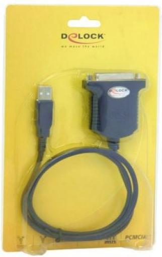 Actual product image Delock USB - Parallel Adapter (0.80 m, Parallel (printer))
