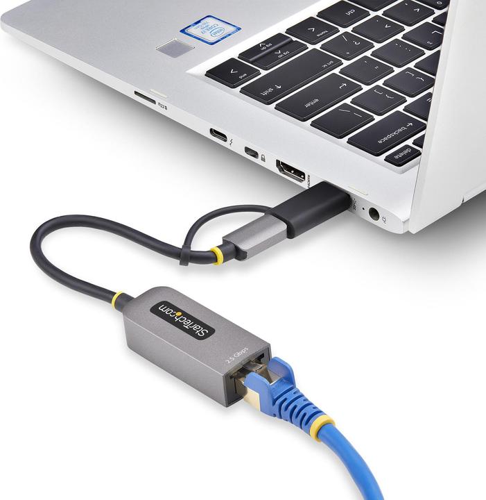 Actual product image StarTech USB 3.0 TYPE-C TO 2.5 GIGABIT (USB-C, RJ45 (1x))