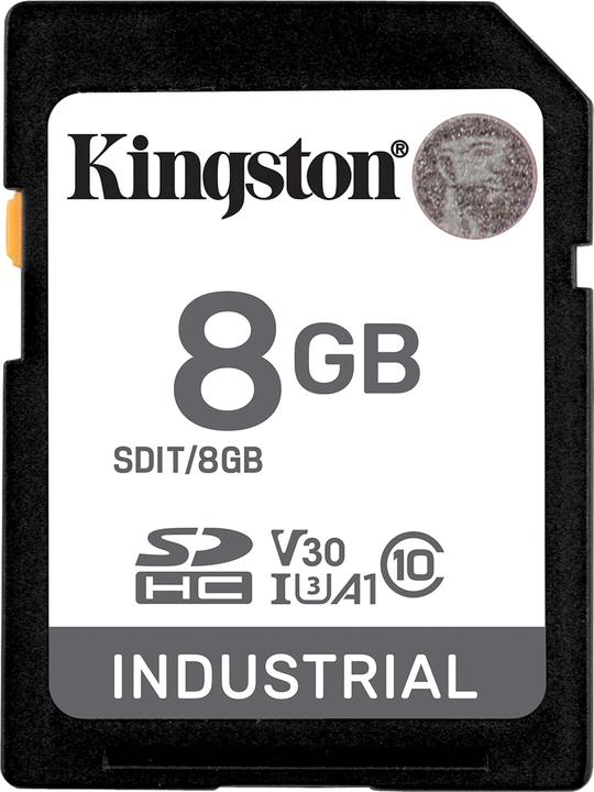 Produktbild Kingston Industrial (8 GB, SDHC, U3, UHS-I)
