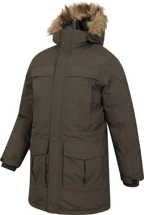 Actual product image Mountain Warehouse Mens Antarctic Extreme Waterproof Down Jacket (XXL)