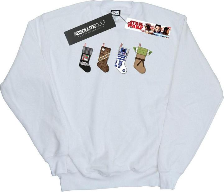 Star Wars Christmas Stockings Sweatshirt (L)