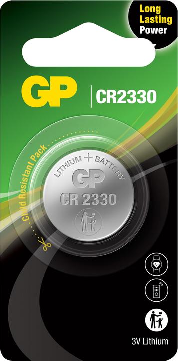 Actual product image GP Batteries GP Lithium Button Cell CR2330 (1 pcs., CR2330, 260 mAh)
