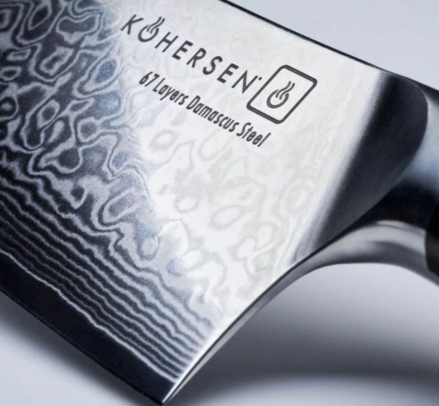 Produktbild Kohersen Tasak Cleaver Elegance Ebony Wood 16 5cm (31 cm)